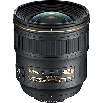 【中古】Nikon 単焦点レンズ AF-S NIKKOR 24mm f/1.4G ED フルサイズ対応