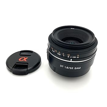 【中古】SONY 単焦点広角レンズ DT 35mm F1.8 SAM APS-C対応