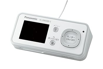 【中古】パナソニック ワイヤレスドアモニター増設用 ワイヤレスドアモニター子機 ミルキーシルバー VL-DM200-S