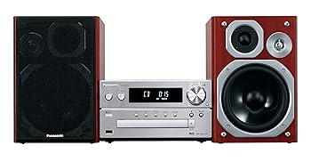 【中古】Panasonic CDステレオシステム シルバー SC-PMX5-S