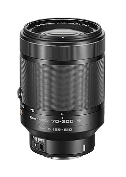 【中古】Nikon 望遠望遠レンズ1 NIKKOR VR 70-300粍 f/4.5-5.6 1NVR70-300
