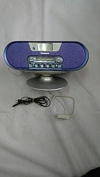 【中古】Panasonic パナソニック　RX-MDX55-A　ブルー　パーソナルMDシステム　（CD/MDデッキ）（ラジカセ形状タイプ）