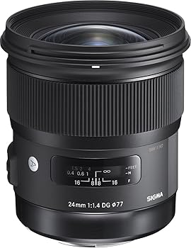【中古】シグマ(Sigma) SIGMA シグマ Canon EFマウント レンズ 24mm F1.4 DG HSM 単焦点 広角 フルサイズ Art 一眼レフ 専用