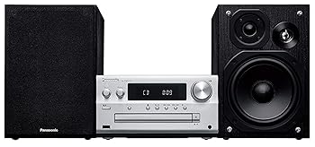 【中古】パナソニック ミニコンポ FM/AM 2バンド Bluetooth対応 ハイレゾ音源対応 シルバー SC-PMX90-S