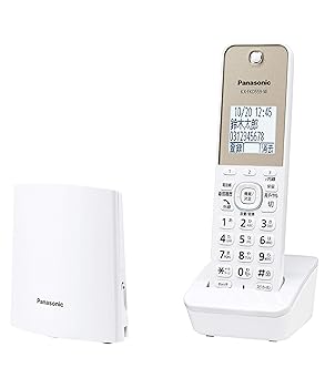 【中古】パナソニック デジタルコードレス電話機 迷惑電話対策機能搭載 ホワイト VE-GDL45DL-W