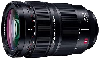 【中古】パナソニック(Panasonic) 大差しわたし標準尺度望遠レンズ フルサイズミラーレス一眼 Lマウント取り合わせ用 ルミックス LUMIX S PRO 24-70粍 F2.8 ブラッ