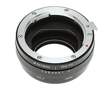 【中古】（人並み外れたに似つかわしい）Rayqual 国産レンズマウントアダプタ Pentax DA マウント水晶体-FUJI Xマウント上半身 PDA-FX