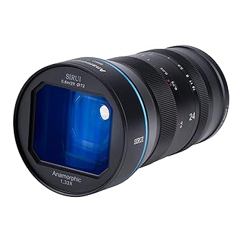 【中古】シルイ SIRUI 24mm F2.8 1.33× アナモルフィックレンズ キヤノンEF-M【国内正規品】 ブラック