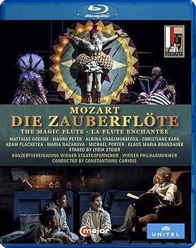 【中古】モーツァルト『魔笛』全曲 コンスタンティノス・カリディス&ウィーン・フィル (日本語字幕付) [Blu-ray]
