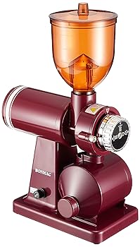 【中古】ボンマック 珈琲粉砕機 赤いこと BM-250N