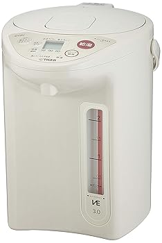 【中古】タイガー VE電気ポット 「とく子さん」 省エネコース付き 3L ベージュ PIF-A300-C