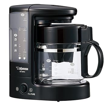 【中古】象印マホービン コーヒーメーカー 4杯用 ダークブラウン EC-GB40-TD