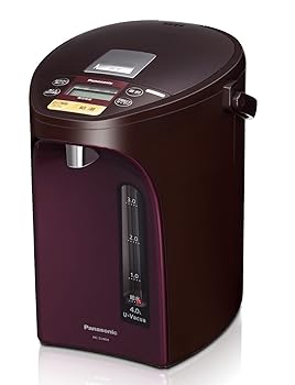 【中古】パナソニック 明かりポット 4.0リッター 無意味さ断熱 省エネ保温 お口当たり体温合わせる 給湯量(4座標軸+珈琲用) コードレス給湯 赤銅色 NC-SU404-T