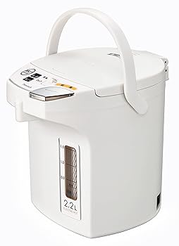 【中古】ピーコック 電気ポット 2.2L 保温機能 カルキとばし機能 ステンレス内容器 湯沸かしポット 空だき防止 電動給湯式 保温ポット 2.2リットル ホワ