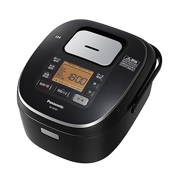 【中古】パナソニック 炊飯器 5.5合 IH式 黒いこと SR-HB107-K