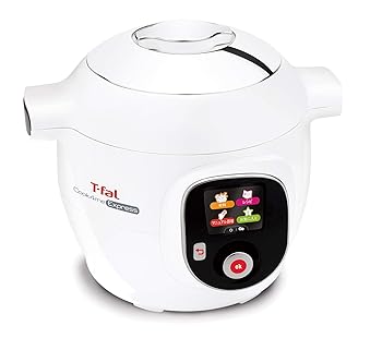 【中古】ティファール 電気圧力鍋 無水調理 大容量 6L 2~6人用 レシピ内蔵タイプ(150種類) 1台4役 「クックフォーミー エクスプレス」 時短 便利なアプリ
