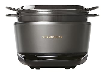 【中古】バーミキュラ 田の実ポット 5合炊き 炊飯器 トリュフ薄墨色 専用 RP23A-GY