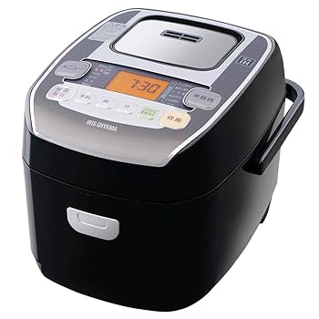 【中古】アイリスオーヤマ 翦断応力IH炊飯器 3合 翦断応力IH式 31ブランド名炊き分け役立つこと 極厚火釜 大射撃能力 玄米 黒いこと RC-PA30-B ミキサー・フードプロセッサー-ミキサー