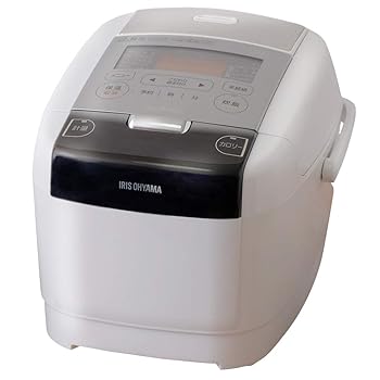 【中古】アイリスオーヤマ 炊飯器 IH 3合 極厚火釜 ブランド名測定炊き 白いこと RC-集積回路30-W キッチン家電-家電