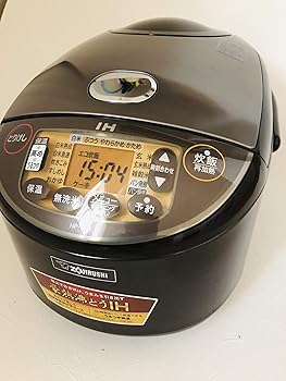 【中古】象印マホービン NP-VI18 TA くろまる厚釜 IH炊飯ジャー 1升 ブラウン