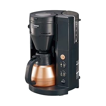 【中古】象印 珈琲製造業者 全自動小銃 540ml/4杯用 コーヒー通 黒いこと EC-RS40-BA ミキサー-ミキサー・フードプロセッサー