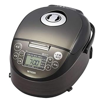 【中古】TIGER(タイガー) 炊飯器 炊きたて ウッドブラック JPF-55BK-KW ［3合 ／IH］ 〔箱破損品〕