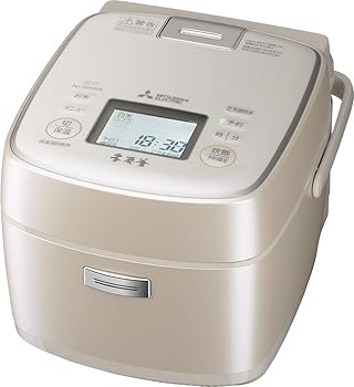 【中古】三菱 IHジャー炊飯器（3.5合炊き） 白和白砂糖MITSUBISHI 本炭釜 NJ-SWA06-W