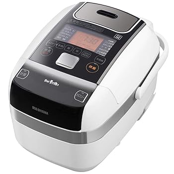【中古】アイリスオーヤマ 炊飯器 3合 米屋の旨み 銘柄量り炊き 圧力IH炊飯器 カロリー表示機能 RC-PC30-W