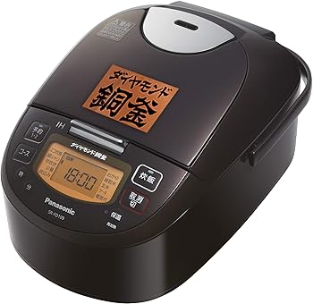 【中古】パナソニック 炊飯器 5.5合 IH式 ブラウン SR-FD109-T