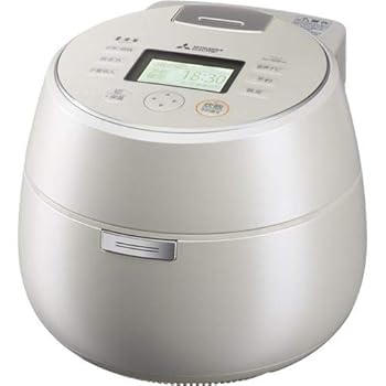 【中古】三菱 IHジャー炊飯器（5.5合炊き） 白真珠MITSUBISHI 本炭釜 KAMADO NJ-AWA10-W
