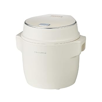 【中古】レコルト コンパクト ライスクッカー RCR-1 Compact Rice Cooker ホワイト