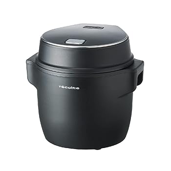 【中古】レコルト コンパクト ライスクッカー RCR-1 Compact Rice Cooker ブラック