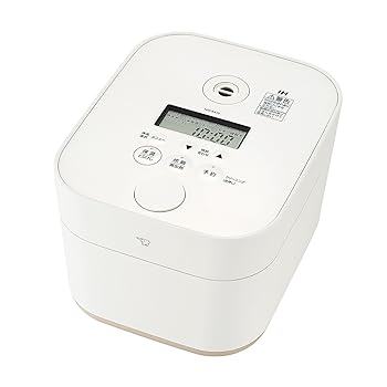 【中古】象印マホービン 炊飯器 5.5合 STAN. IHタイプ 日本製 お手入れ点数2点 ホワイト NW-SA10-WA