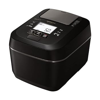 【中古】日立 炊飯器 5.5合 圧力IH ふっくら御膳 蒸気カット 40時間保温 RZ-W100DM K フロストブラック