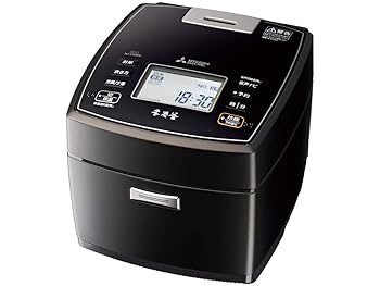 【中古】MITSUBISHI(三菱) 炊飯器 本炭釜 黒真珠（くろしんじゅ） NJ-VWB10-B ［5.5合 /IH］