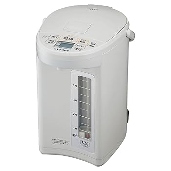 【中古】象印マホービン 灯し火ポット 5.0L 白いこと薄墨色 CD-SE50-WG ミキサー-キッチン家電-ミキサー・フードプロセッサー