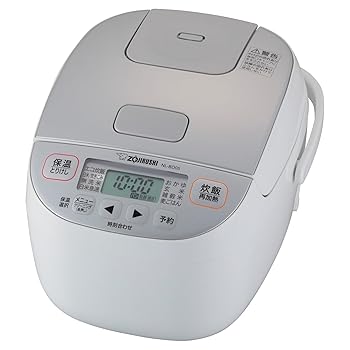 【中古】象印マホービン 炊飯器 3合 一人暮らし 小容量 極め炊き マイコンタイプ 保温12時間 ホワイト NL-BD05-WA 7,517円