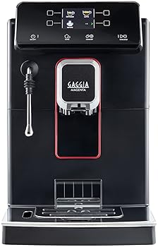 【中古】ガジア(GAGGIA) 全自動コーヒーメーカー 全5メニュー 豆の美味しさを最大限に引き出すセラミックグラインダー搭載 エスプレッソマシン Magenta P