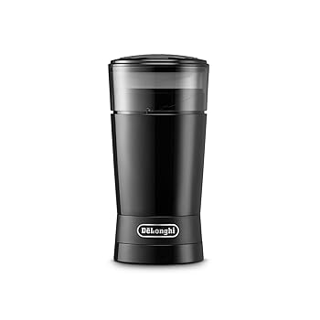 【中古】（非常に良い）DeLonghi(デロンギ) De'Longhiコーヒーグラインダー KG200J カッター式 コーヒー豆90g分 簡単操作 粗挽き~中細挽き 着脱式ホッパー 安全設計 電｜ハッピーストア藤岡