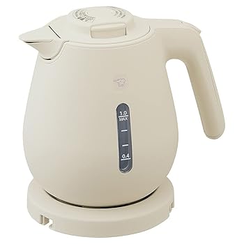 【中古】象印マホービン 明かり湯沸かし 1.0L ベージュ CK-DA10-CA ミキサー-ミキサー・フードプロセッサー