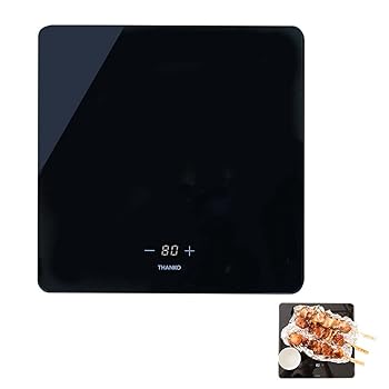【中古】THANKO のせるだけでずっと温かい「フードウォーマープレートS」TK-FWP21B-R