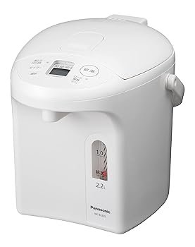 【中古】パナソニック 明かりポット 2.2リッター 無意味さ断熱 省エネ保温 お口当たり気温自然調整 給湯量(2度合い+珈琲用) 白いこと NC-BJ225-W 家電-ミキサー-ミキサー・フードプロセッサー
