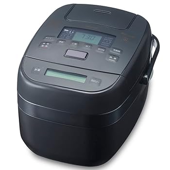 【中古】アイリスオーヤマ 炊飯器 剪断応力IH 5.5合 RC-PCA50-H 薄墨色
