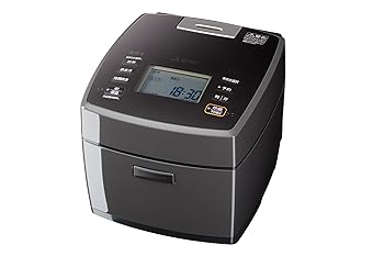 【中古】三菱電機 炊飯器 5.5合 IH式 日本製 炭炊釜(5層厚釜) 変数超音波吸水 芳潤炊き 藍墨 NJ-VV10F-B
