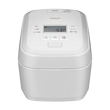 【中古】日立 炊飯器 5.5合 剪断応力\u0026水蒸気IH ふっくら御膳 RZ-V100HM W フロストホワイト 日本製 大射撃能力 煮え繰り返る鉄釜 蒸汽船取りすてる