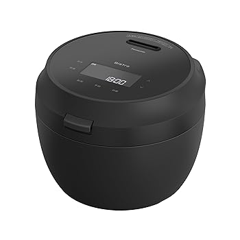 【中古】パナソニック 炊飯器 5.5合 黒いこと 螺子釘トロ匠技人工知能学で、ふっくら粒感のあるごはんへ SR-W10BB-K