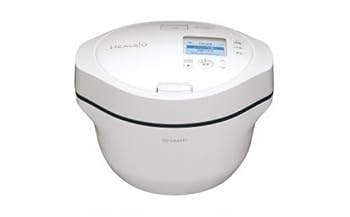 【中古】SHARP ヘルシオ 熱っぽいごはん炊き KN-HW16H-W（割り増し金白いこと）