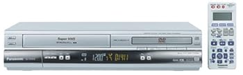 【中古】パナソニック ヴィデオディスク電気蓄音機 SVHS映像媒体一体型 NV-VP51S