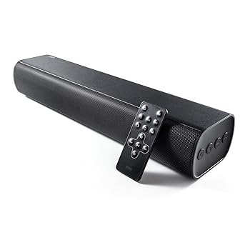【中古】サンワダイレクト サウンドバー 50W 【幅41cm】Bluetooth/光デジタル/3.5mm リモコン テレビ PCスピーカー 2ch コンパクト 1個 400-SP088