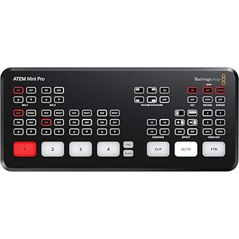 【中古】4 Media Pro Blackmagic Design (ブラックマジックデザイン) ATEM Mini Pro ライブストリーミング スイッチャー